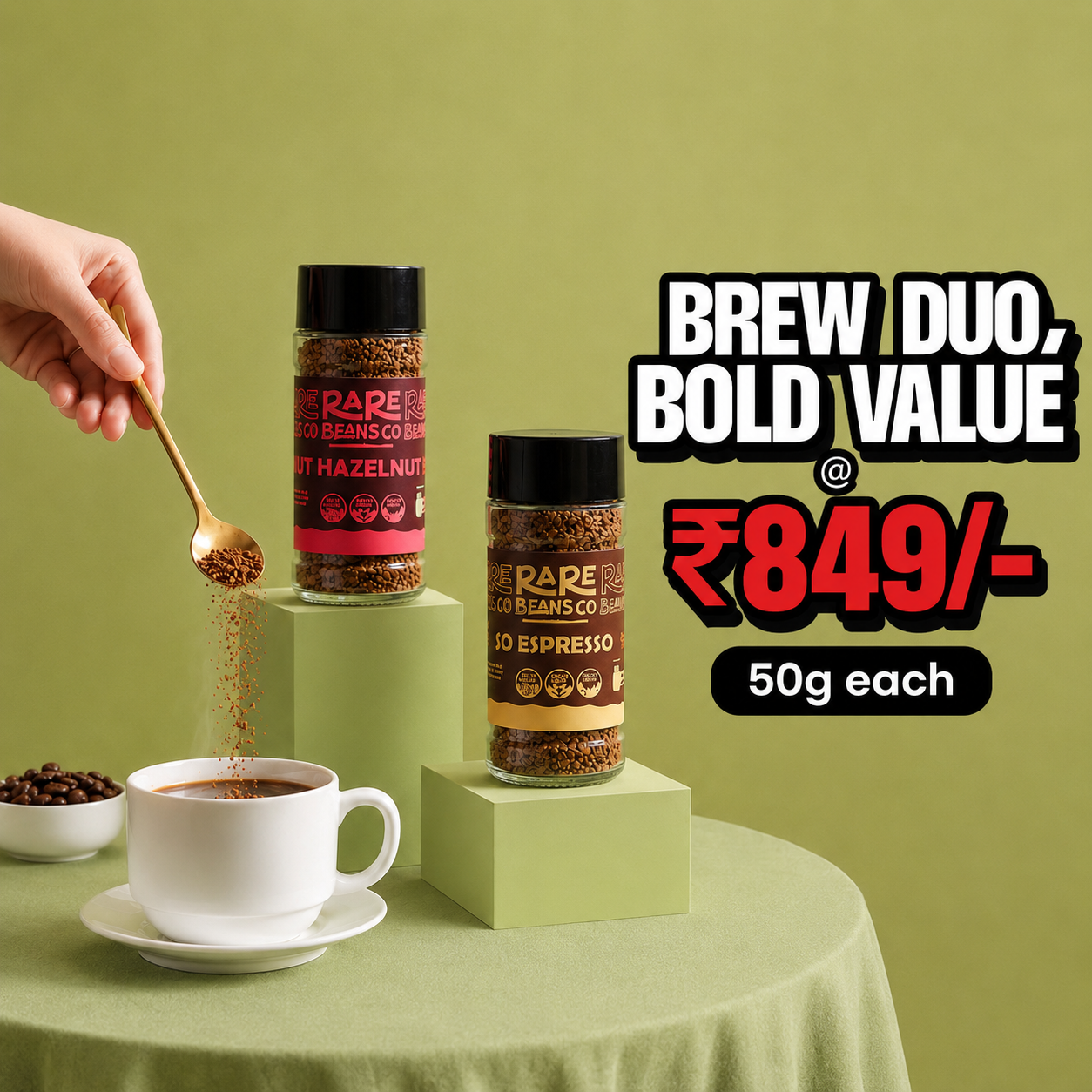 Pack of 2 – Choose Any Flavour | 50g Each