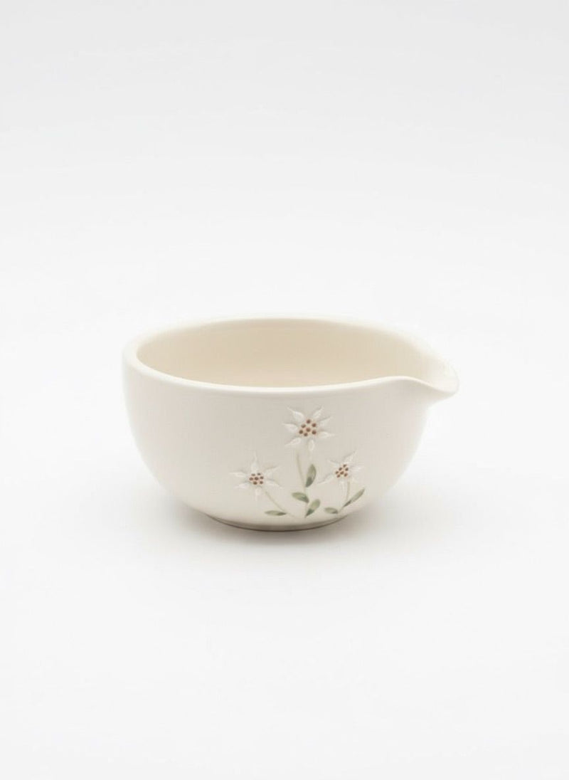 Glazed Chawan Matcha Bowl & Whisk Holder - Rare Beans Co