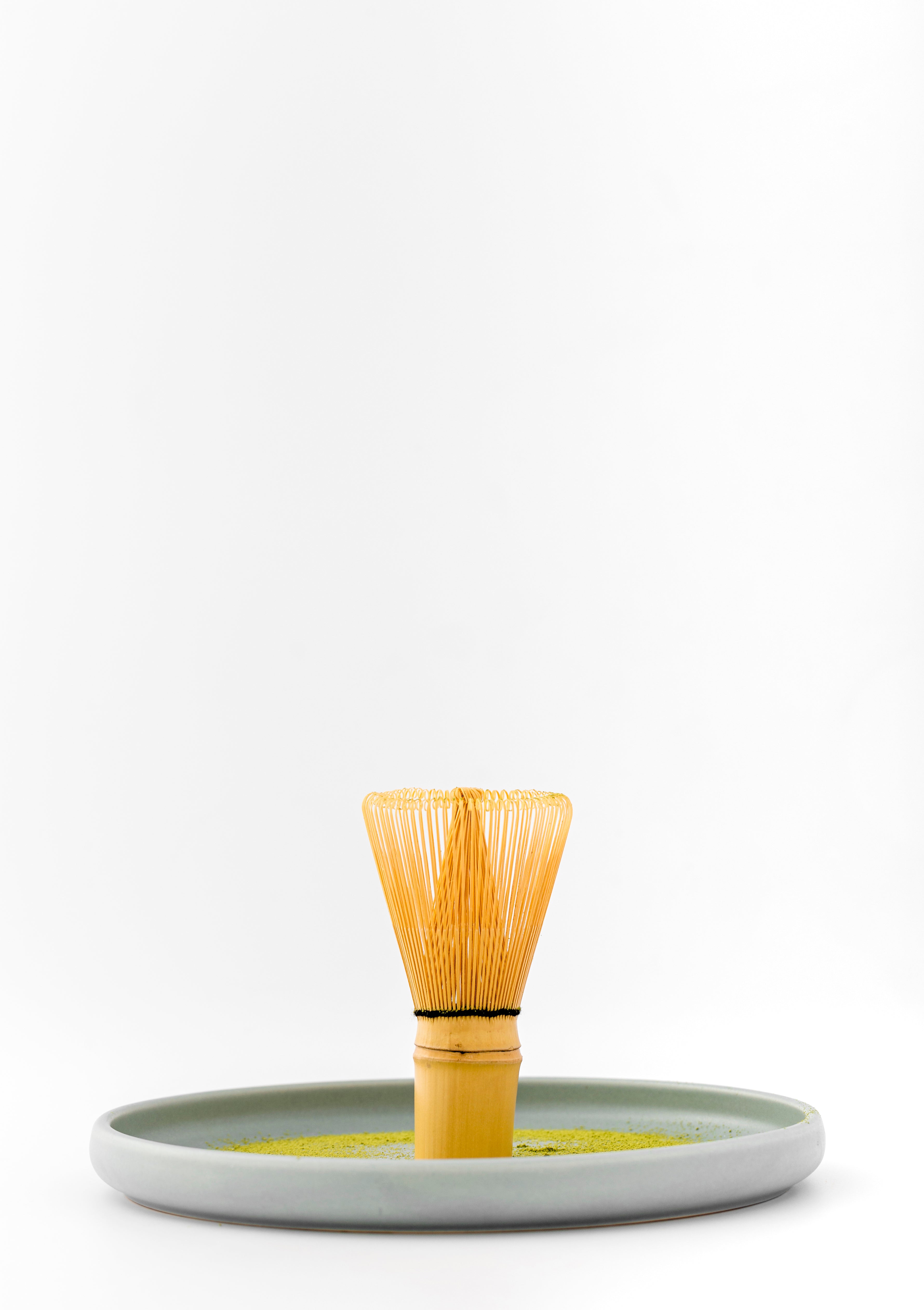 Japanese Bamboo Matcha Whisk, 100 Prongs (fine bristles for extra foam) - Rare Beans Co