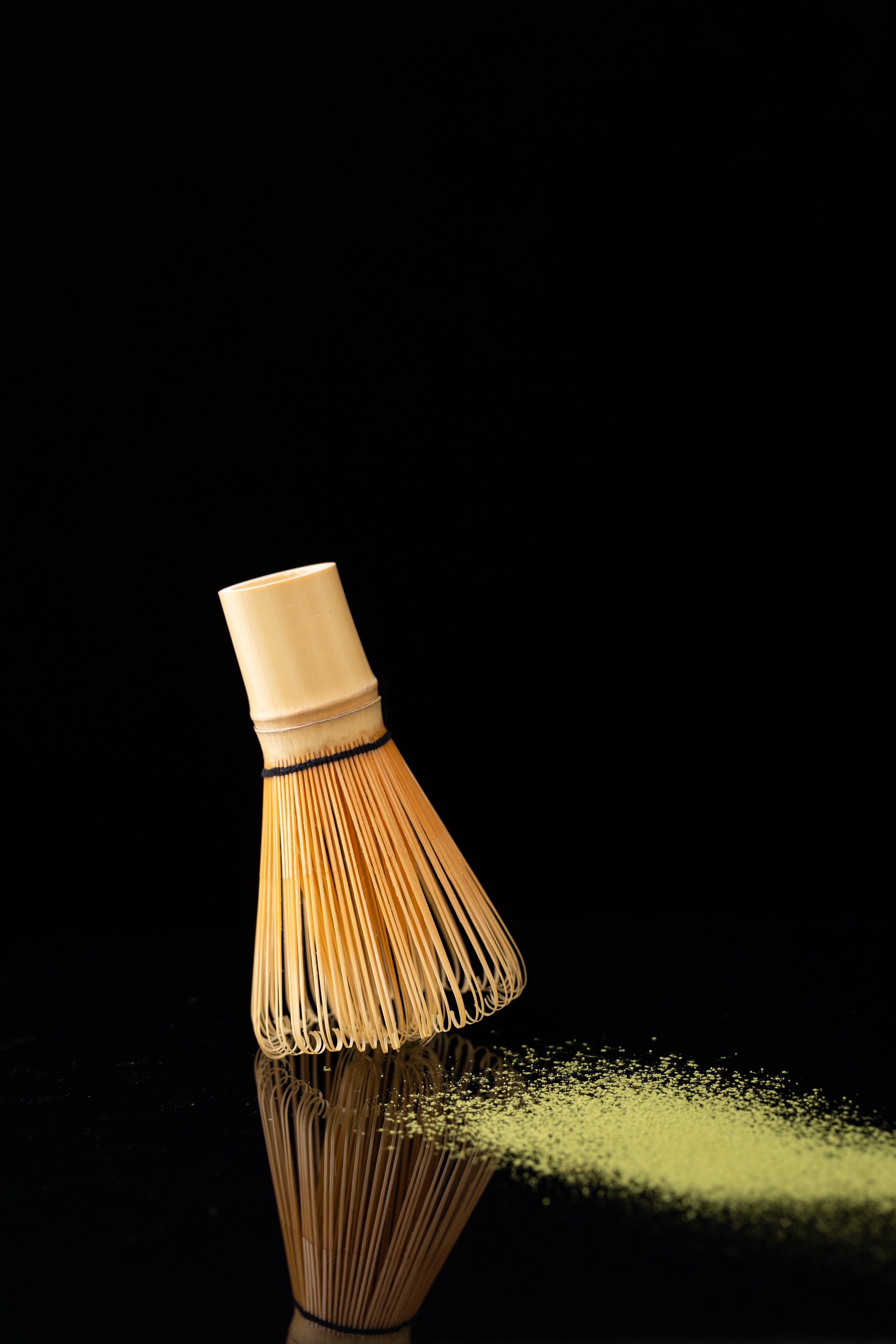 Japanese Bamboo Matcha Whisk, 100 Prongs (fine bristles for extra foam) - Rare Beans Co